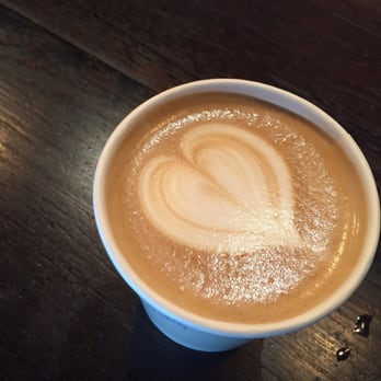 Gustos Coffee Co. - Latte with single shot - Coffee & Tea Near Me - San Juan, Puerto Rico