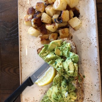 First Watch - Avocado toast with potatoes - Breakfast & Brunch Near Me - Frisco, Texas