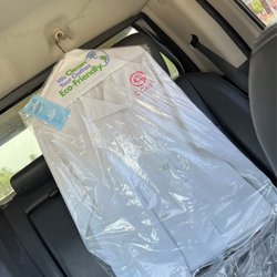 Super Dry Cleaners - Perfectly Cleaned, White Chef Coat