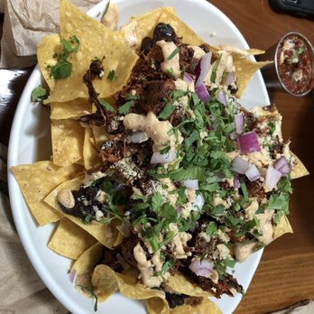 Seabirds Kitchen - Nachos and I mean yummy!! - Vegan Near Me - Costa Mesa, California