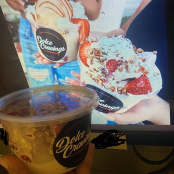 Dolce Cravings - A picture they advertised versus what I got you be the judge. - Desserts Near Me - Downey, California Dolce Cravings - A picture they advertised versus what I got you be the judge. - Desserts Near Me - Downey, California