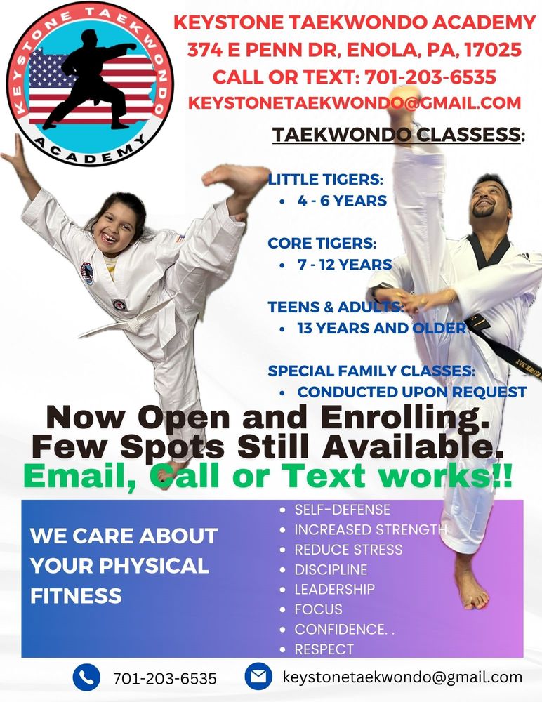 Keystone Taekwondo Academy Logo