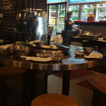 The Cast Iron Pot 3 - Place setting - Korean Near Me - Flushing, New York The Cast Iron Pot 3 - Place setting - Korean Near Me - Flushing, New York