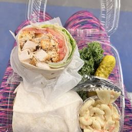 Tomato in a Caesar salad wrap does that make sense?