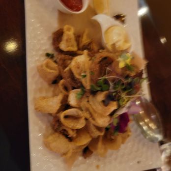 Central Park Bistro - Meh calamari - New American Near Me - San Mateo, California