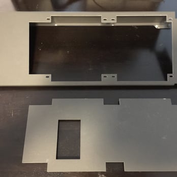 Standard Metal Products - This is a cut-out made by SMP through a pc panel that I wanted to make. - Metal Fabricators Near Me - San Francisco, California Standard Metal Products - This is a cut-out made by SMP through a pc panel that I wanted to make. - Metal Fabricators Near Me - San Francisco, California