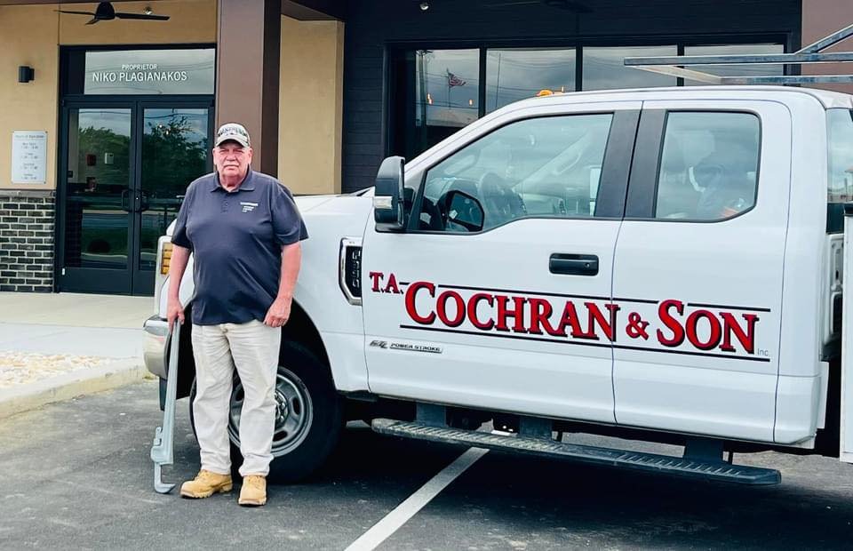 Slide of T.A Cochran and Son