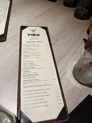 Menu photo 1 Toro Cabo Cabo San Lucas, BCS Menu photo 1 Toro Cabo Cabo San Lucas, BCS