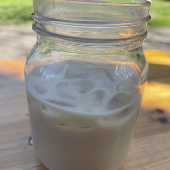 The Hidden Cafe - Hojicha latte with almond milk. Was super delicious. - Coffee & Tea Near Me - Berkeley, California The Hidden Cafe - Hojicha latte with almond milk. Was super delicious. - Coffee & Tea Near Me - Berkeley, California