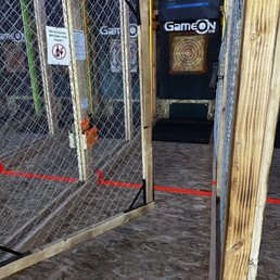 Axe throwing lane - digital one (there are non-digital too)