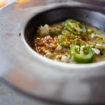 Hearthside - agnolotti - charred corn, queso fresco, jalapeno, tajin - New American Near Me - Collingswood, New Jersey Hearthside - agnolotti - charred corn, queso fresco, jalapeno, tajin - New American Near Me - Collingswood, New Jersey