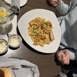 Barrett's On The Pike - Blackened pasta with shrimp