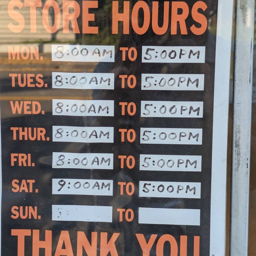 Eastern Supplies - Store hours. Now closed Sunday. - Hardware Stores Near Me - Berkeley, California Eastern Supplies - Store hours. Now closed Sunday. - Hardware Stores Near Me - Berkeley, California