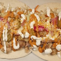 Taco Vance - Food long Chicken or Beef Deluxe $9.69 on DoorDash & UberEats