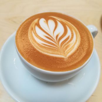 Rosebud Coffee - Flat white with Latte art. Love that they serve for here in reusable cups. - Coffee & Tea Near Me - Pasadena, California Rosebud Coffee - Flat white with Latte art. Love that they serve for here in reusable cups. - Coffee & Tea Near Me - Pasadena, California