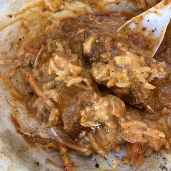 Epicurean Group - disgusting mix of rice and some mystery sauce - Caterers Near Me - Los Altos, California