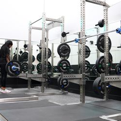 Tacoma Center YMCA - Tacoma Center Member Lifting Heavy Barbell