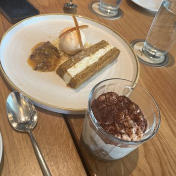 Marmo - Tiramisu and carrot cake dessert - Italian Near Me - Houston, Texas Marmo - Tiramisu and carrot cake dessert - Italian Near Me - Houston, Texas