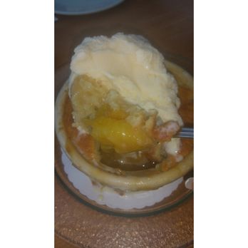 Anthony's Woodfire Grill - Peach Season : Peach Slump - bad name, for something so delicious! - New American Near Me - Everett, Washington