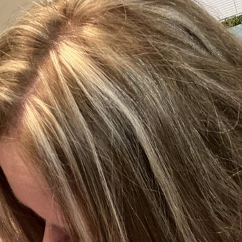 Trust Salon and Day Spa - These highlights are way too chunky, for me - Hair Salons Near Me - Medford, Oregon Trust Salon and Day Spa - These highlights are way too chunky, for me - Hair Salons Near Me - Medford, Oregon