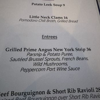 Bia Kitchen - Description of Entree - Modern European Near Me - Purcellville, Virginia