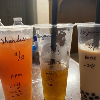 Tisane - Wrong drink on the left. Not even my name. - Coffee & Tea Near Me - San Jose, California
