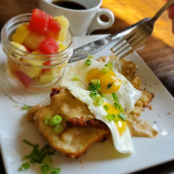 The Attic - Chicken fried steak and eggs - Breakfast & Brunch Near Me - Long Beach, California