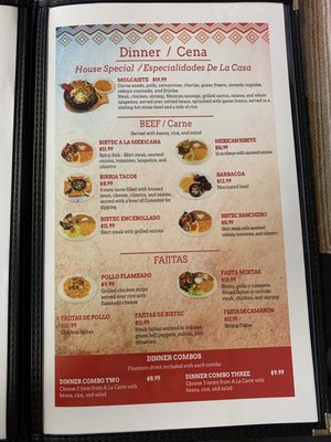 Menu photo 6 La Mariposa Okeechobee, FL