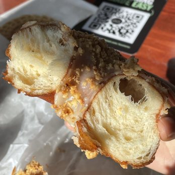 Union Square Donuts - inside the brown butter hazelnut - Donuts Near Me - Boston, Massachusetts