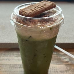 Tiramisu Matcha Latte