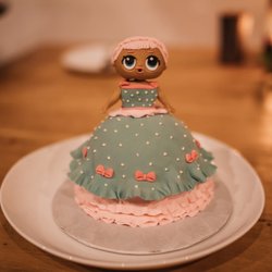 LOL Doll cake