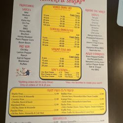 Sharkey's - Menu 10.1.23