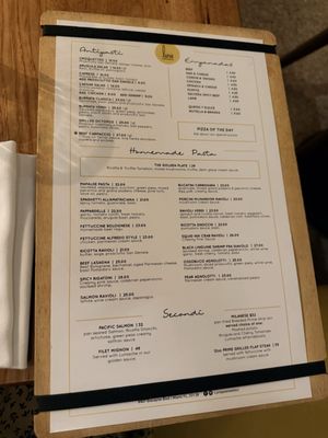 Menu photo 1 Luna Pasta e Dolci Ristorante Miami, FL