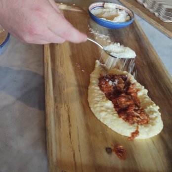 La Gallina - Today's Ragu + Soft Mascarpone Polenta (served tableside) - Mediterranean Near Me - Lynnfield, Massachusetts