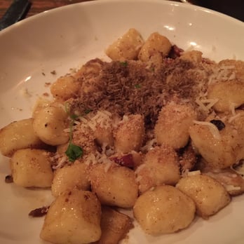 Corbu's Pizza - Idaho Potato Gnocchi with chanterelles, brown butter, matsutake, and reggiano. - Pizza Near Me - Atlanta, Georgia Corbu's Pizza - Idaho Potato Gnocchi with chanterelles, brown butter, matsutake, and reggiano. - Pizza Near Me - Atlanta, Georgia