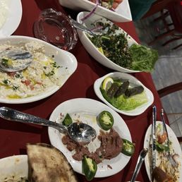a table full of food a table full of food