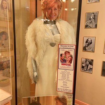 The Hollywood Museum - Gorgeous costume. In a room about max factor for some reason. Another ugly paper cut out - Museums Near Me - Hollywood, California