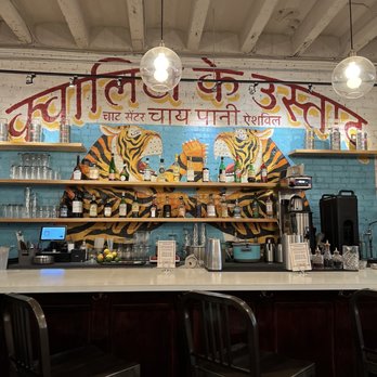 Chai Pani - Chai Pani bar area - Indian Near Me - Asheville, North Carolina Chai Pani - Chai Pani bar area - Indian Near Me - Asheville, North Carolina