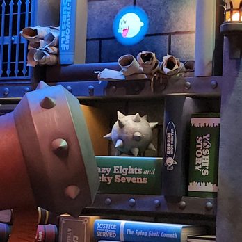 Mario Kart Bowsers Challenge - Boo and some fun books - Amusement Parks Near Me - Universal City, California Mario Kart Bowsers Challenge - Boo and some fun books - Amusement Parks Near Me - Universal City, California