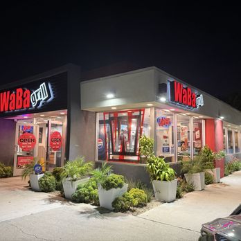 WaBa Grill - Exterior of Walnut and Newport store - Asian Fusion Near Me - Tustin, California