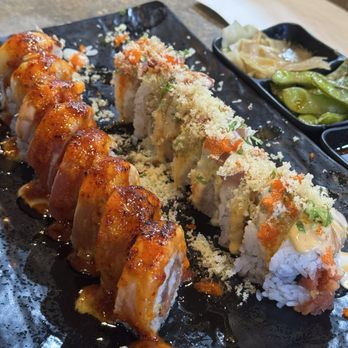 Aloha Sushi - "x file and Dango" (absolutely delish!!) the "x file" with the orange red sauce has the best flavor I've ever had! We love it here! - Sushi Bars Near Me - Folsom, California Aloha Sushi - "x file and Dango" (absolutely delish!!) the "x file" with the orange red sauce has the best flavor I've ever had! We love it here! - Sushi Bars Near Me - Folsom, California