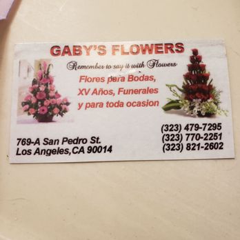 Gaby’s Flowers - Florists Near Me - Los Angeles, California
