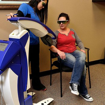 Sandstone Chiropractic - Our cutting edge MLS cold laser in action! - Chiropractors Near Me - Montgomery, Texas Sandstone Chiropractic - Our cutting edge MLS cold laser in action! - Chiropractors Near Me - Montgomery, Texas
