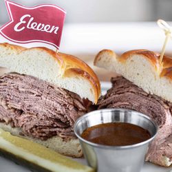 Eleven City Diner - Smoked Beef Brisket Sand