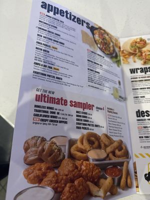 Menu photo 1 Buffalo Wild Wings Sparks, NV