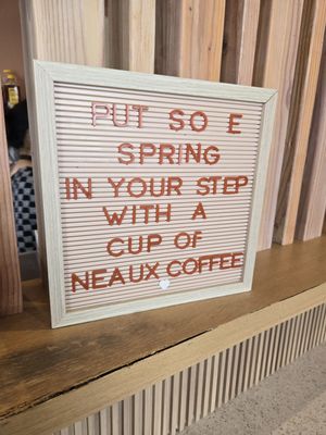 Menu photo 5 Neaux Coffee Maricopa, AZ