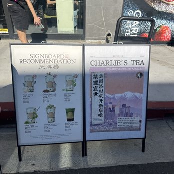 Charlie's Tea - Outside - Bubble Tea Near Me - Los Angeles, California