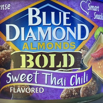 Blue Diamond Almonds Nut & Gift Shop - Sweet Thai Chili-my fav! - Specialty Food Near Me - Modesto, California Blue Diamond Almonds Nut & Gift Shop - Sweet Thai Chili-my fav! - Specialty Food Near Me - Modesto, California