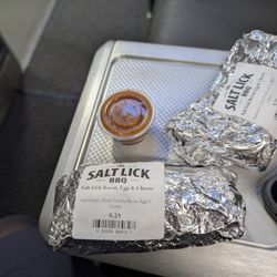 The Salt Lick BBQ - Austin Airport - Breakfast tacos