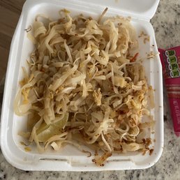 Pad Thai- did they forget the sauce?